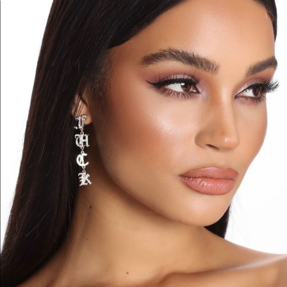 Fuck off earrings